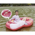 Pelangi air pelangi air lounger terapung kolam renang terapung